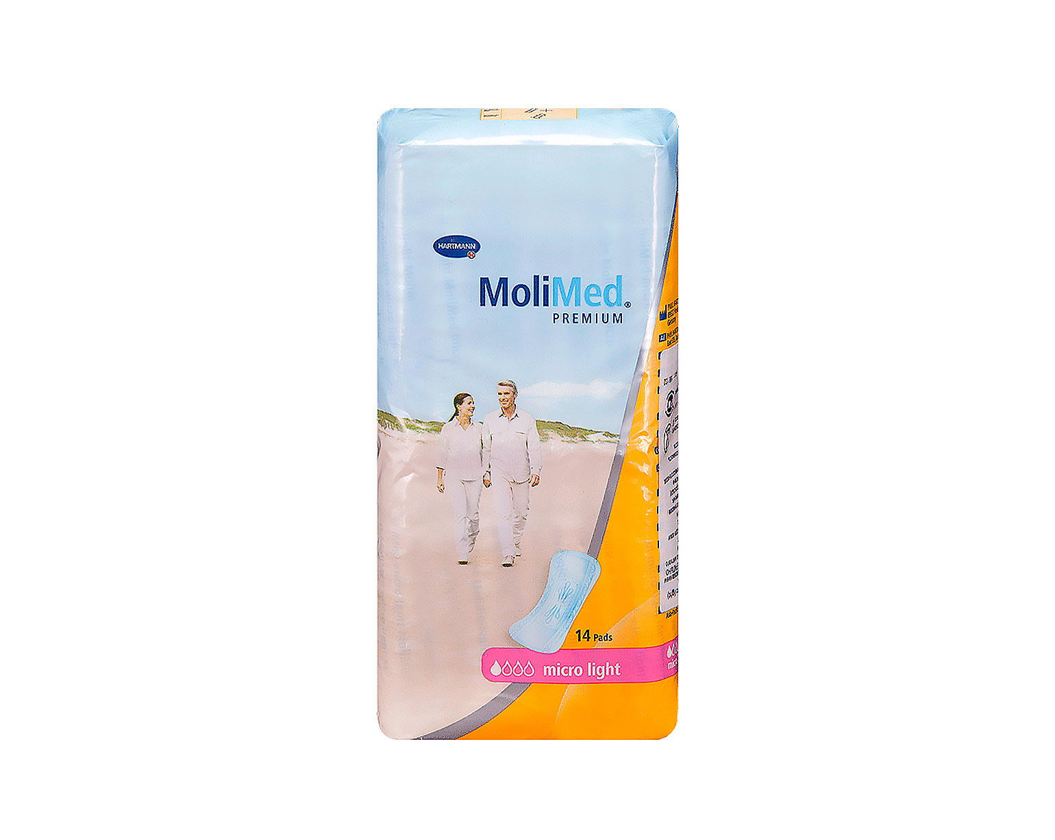 MOLIMED Premium micro light - Урологические прокладки; 14 шт