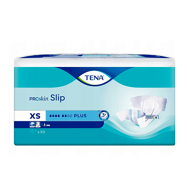 Подгузники для взрослых TENA Slip Plus XS, 30 шт