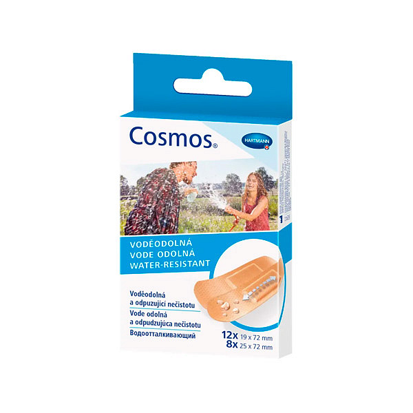 Пластырь COSMOS Water-resistant водоотталкивающий 20 шт