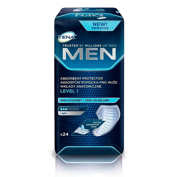 Прокладки для мужчин TENA Men Уровень 1 24 шт