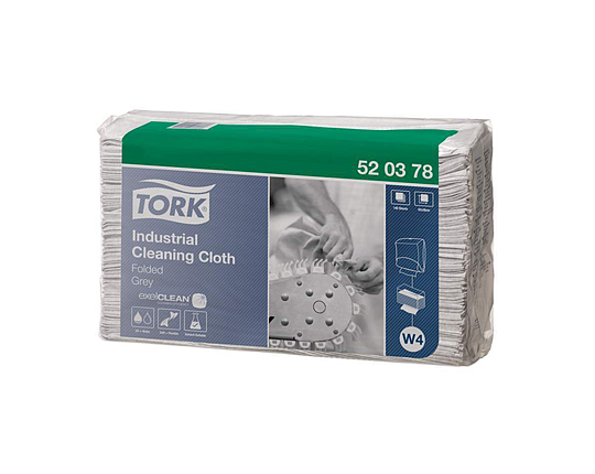 Tork Premium нетканый материал многоцелевого применения 520 серый в салфетках