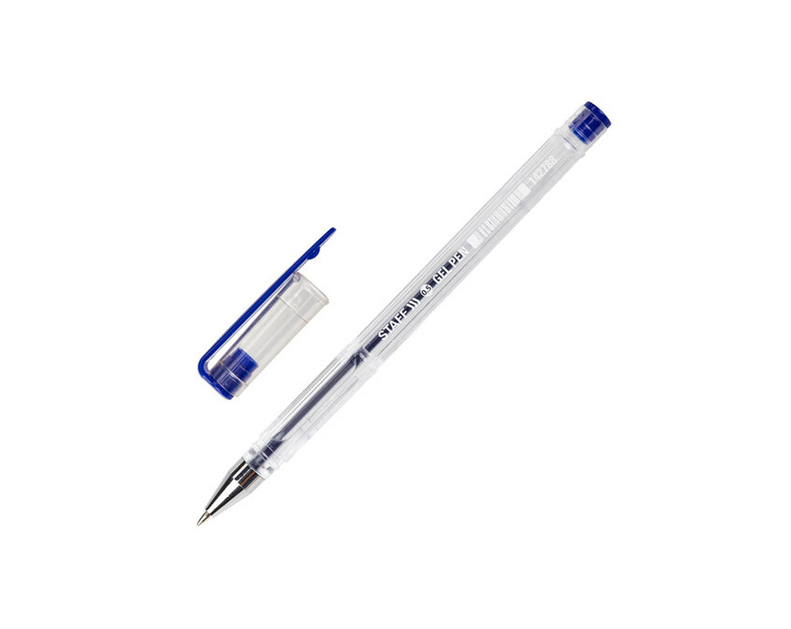 Ручка гелевая Staff «Basic» синяя