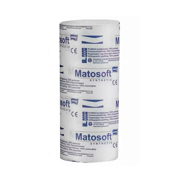 Подкладка подгипсовая Matosoft синтетическая 15 см х 3 м 12 шт
