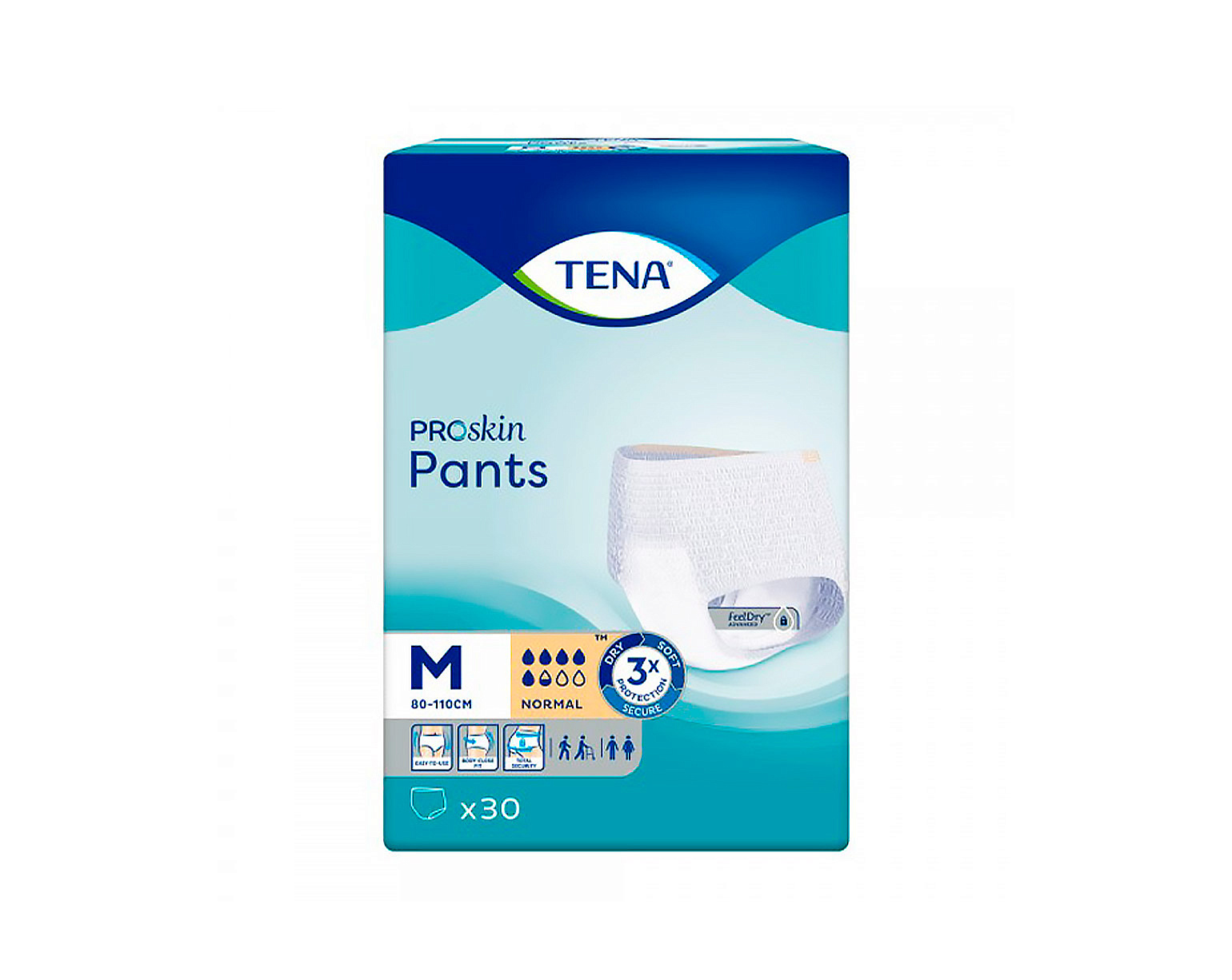 Подгузники для взрослых TENA ProSkin Pants Normal М 30 шт