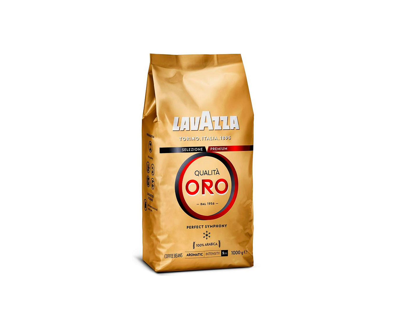 Кофе в зернах Lavazza (Лавацца) Qualita Oro 1 кг.