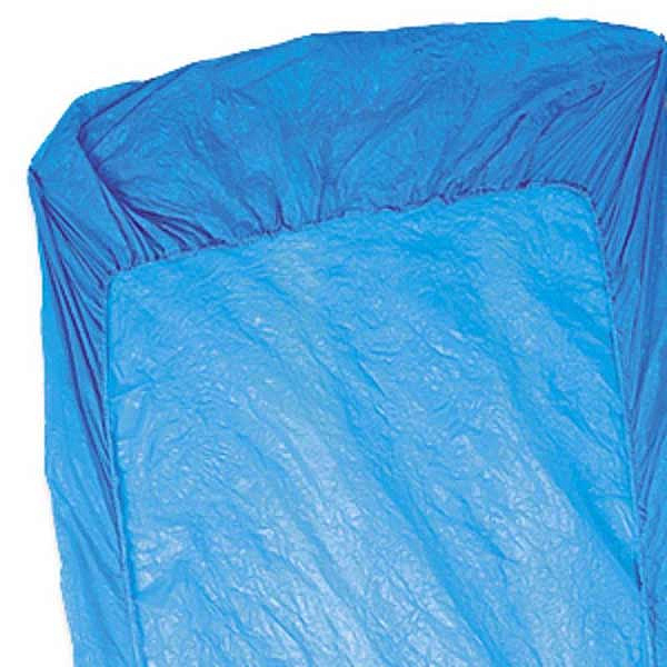 Наматрасник Klever полиэтиленовый голубой (210x90x25 см, 10 штук в упаковке)