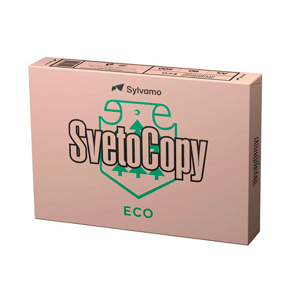 Бумага офисная А4 SvetoCopy ECO 80 г/м2 500 листов
