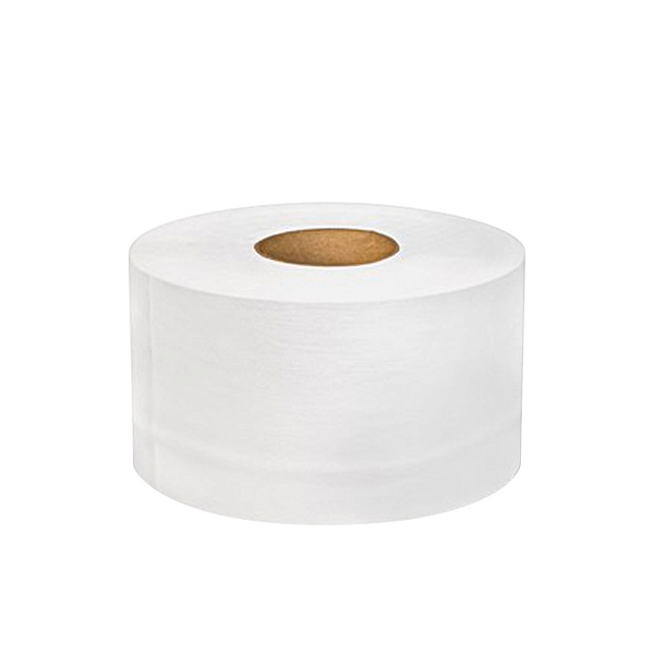 Туалетная бумага двухслойная белая 200 м, 12 шт