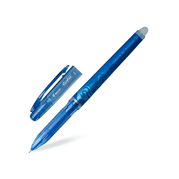 Ручка Pilot Frixion Point стираемая гелевая синяя BL-FRP-5