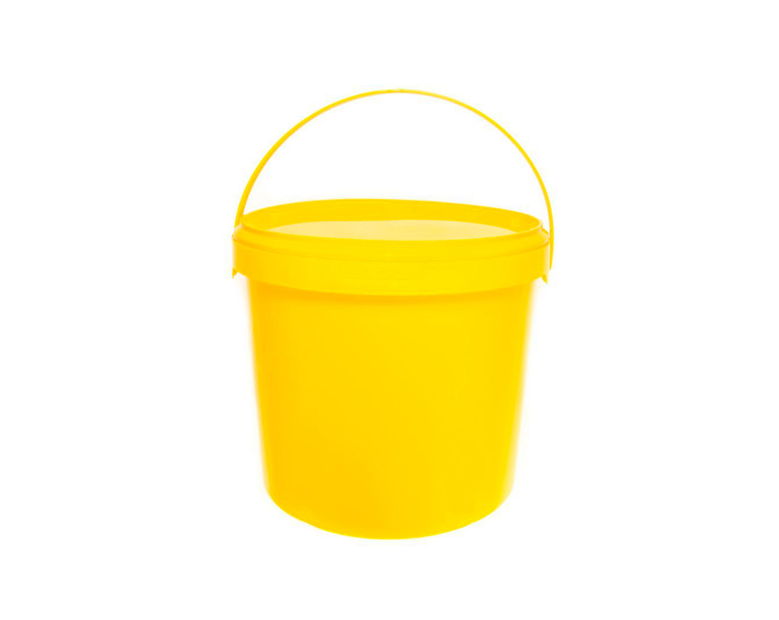 Контейнер для сбора органических отходов, желтый, класс Б, 1 л