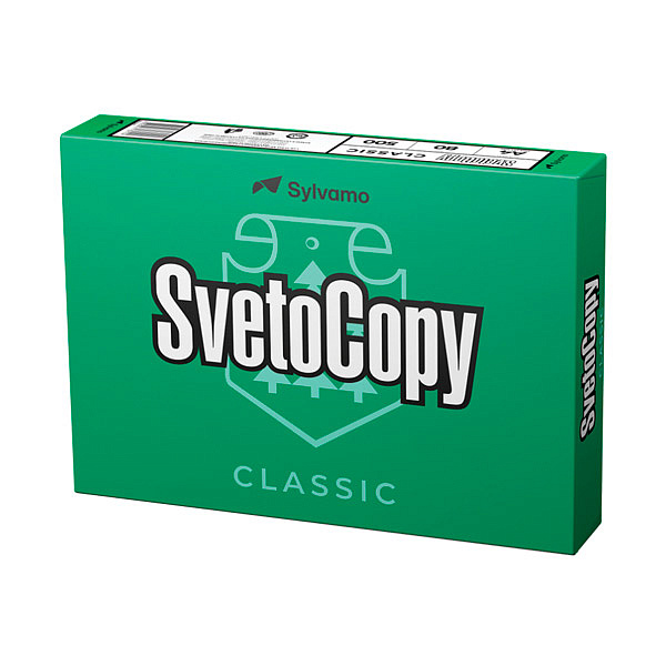 Бумага офисная SvetoCopy Classic А4 80г/м 500 белизна 146%