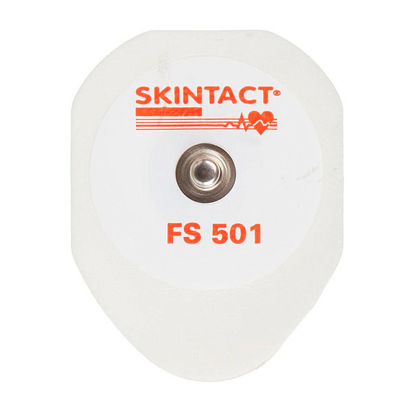 Электроды для ЭКГ одноразовые Skintact для холтера 45х35 мм твердый гель FS-501, 30 шт/уп